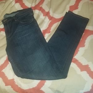 AG Midrise Cigarette Jeans Size 32